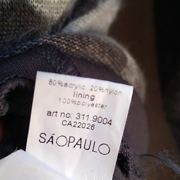 Saopaulo Rushed Animal Print sweater Cowl Neck - Picture 12 of 13